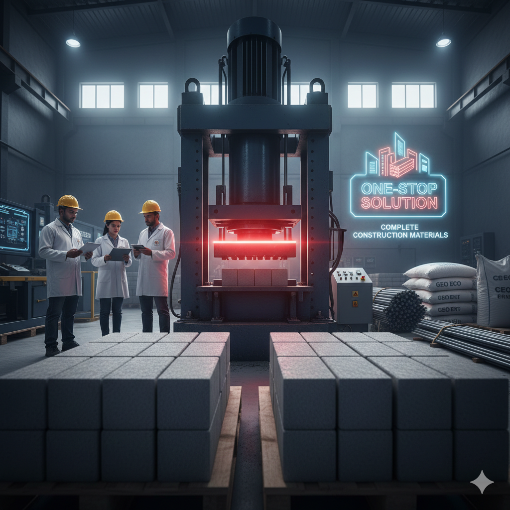Geo Eco Bricks Factory